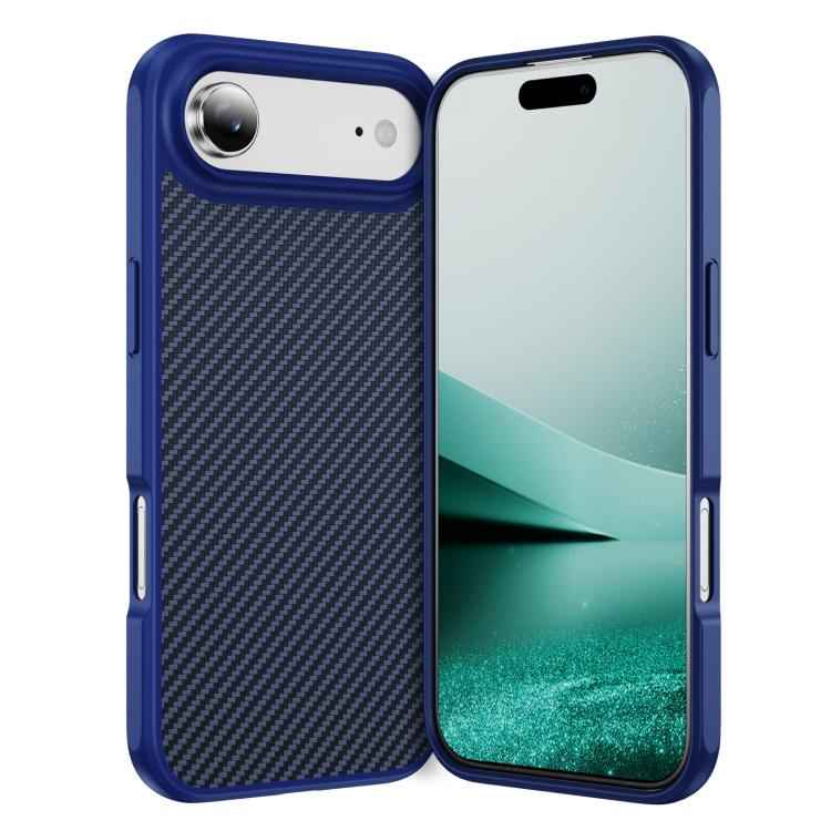 Carbon Fiber Texture Skin-feel Acrylic TPU Phone Case