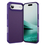 Carbon Fiber Texture Skin-feel Acrylic TPU Phone Case