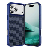 Carbon Fiber Texture Skin-feel Acrylic TPU Phone Case