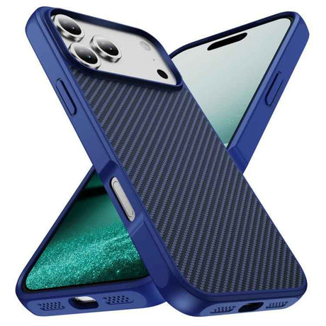 Carbon Fiber Texture Skin-feel Acrylic TPU Phone Case