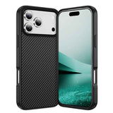 Carbon Fiber Texture Skin-feel Acrylic TPU Phone Case