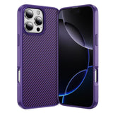 Carbon Fiber Texture Skin-feel Acrylic TPU Phone Case