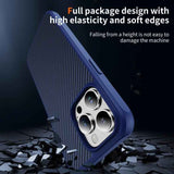 Carbon Fiber Texture Skin-feel Acrylic TPU Phone Case
