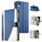 Stitching Multi-card Zipper Wallet Leather Phone Case with Short Strap