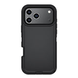 Kalebol Shockproof Phone Case with Back Clip - Durable PC Hybrid TPU Design