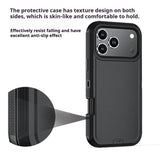 Kalebol Shockproof Phone Case with Back Clip - Durable PC Hybrid TPU Design