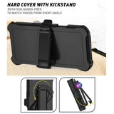 Kalebol Shockproof PC Hybrid TPU Phone Case with Back Clip