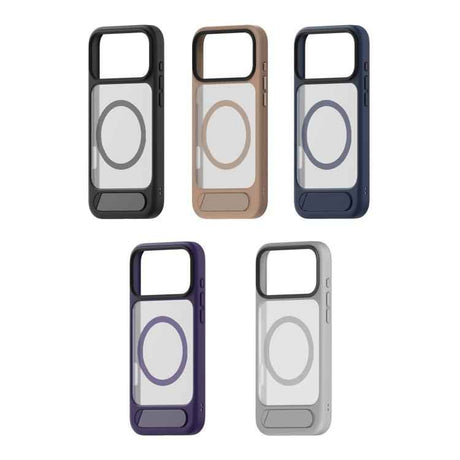 Kalebol MagSafe Invisible Tilt Holder PC Hybrid TPU Case