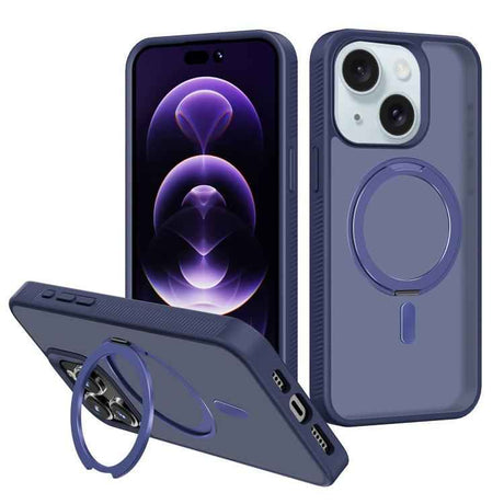 Kalebol Rotating Holder MagSafe PC Hybrid TPU Phone Case