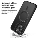 Kalebol Rotating Holder MagSafe PC Hybrid TPU Phone Case