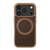Kalebol Frosted MagSafe Holder Acrylic Hybrid TPU Phone Case