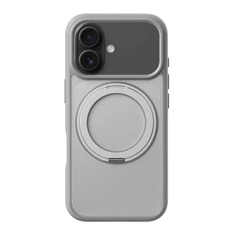 Kalebol Frosted MagSafe Holder Acrylic Hybrid TPU Phone Case