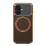 Kalebol Frosted MagSafe Holder Acrylic Hybrid TPU Phone Case