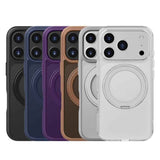 Kalebol Frosted MagSafe Holder Acrylic Hybrid TPU Phone Case