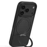 Kalebol Frosted MagSafe Holder Acrylic Hybrid TPU Phone Case