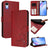 Litter Panda Embossing RFID Leather Phone Case with Lanyard
