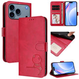 Litter Panda Embossing RFID Leather Phone Case with Lanyard