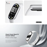 Original Xiaomi Smart Band 10, 1.72 inch AMOLED Screen 5ATM Waterproof Smart Watch, Support Blood Oxygen / Heart Rate Monitor, Smart Band 10 Black, Smart Band 10 Silver, Smart Band 10 Pink Gold