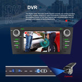Para BMW Serie 3 E90 Android 15 7 pulgadas CarPlay Car Navigation Reversing Image Integrated Machine, Standard, Standard+AHD+Microphone