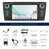 For BMW 3 Series E90 Android 15 7 inch Car CarPlay Car Navigation Reversing Image Integrated Machine, Standard, Standard+AHD+Microphone