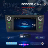 For BMW 3 Series E90 Android 15 7 inch Car CarPlay Car Navigation Reversing Image Integrated Machine, Standard, Standard+AHD+Microphone