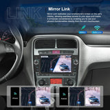 For Fiat Punto 2005-2009 Android 15 7 inch 2G+64G Car Central Control Audio Video Navigation, Standard, Standard+AHD+Microphone