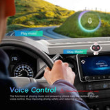 10.36 inch Screen Android 15 Car CarPlay Navigation Integrated Machine with Dual Knob, Standard, Standard+AHD+Microphone