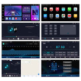 10.36 inch Screen Android 15 Car CarPlay Navigation Integrated Machine with Dual Knob, Standard, Standard+AHD+Microphone