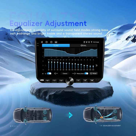 10 inch Screen Android 15 Car Navigation Audio Video Integrated Machine, Standard, Standard+AHD+Microphone