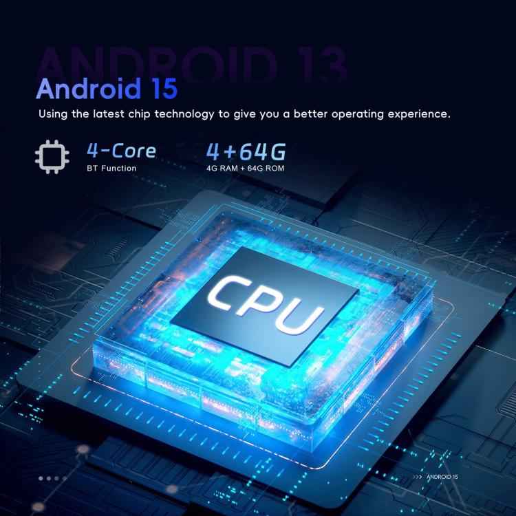 10 inch Screen Android 15 Car Navigation Audio Video Integrated Machine, Standard, Standard+AHD+Microphone