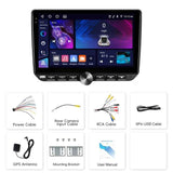 10 inch Screen Android 15 Car Navigation Audio Video Integrated Machine, Standard, Standard+AHD+Microphone