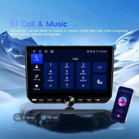 10 inch Screen Android 15 Car Navigation Audio Video Integrated Machine, Standard, Standard+AHD+Microphone