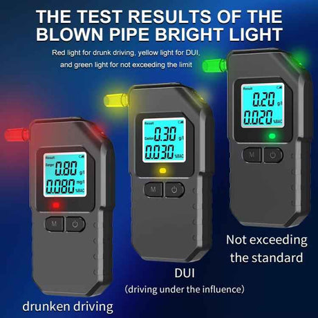 Home Digital Display Blow-type Alcohol Tester Alcohol Detector, 1101