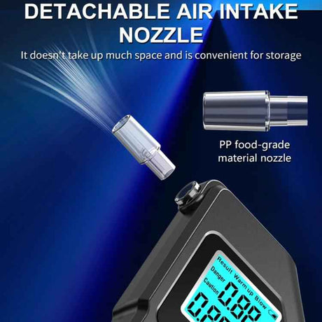 Home Digital Display Blow-type Alcohol Tester Alcohol Detector, 1101