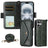 Multi-card Slots Crossbody Cowhide Leather Phone Case