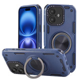 Three-core Mecha 360 Degree Rotation Magnetic Holder Phone Case