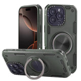 Three-core Mecha 360 Degree Rotation Magnetic Holder Phone Case