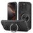 Three-core Mecha 360 Degree Rotation Magnetic Holder Phone Case