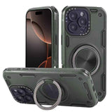 Three-core Mecha 360 Degree Rotation Magnetic Holder Phone Case