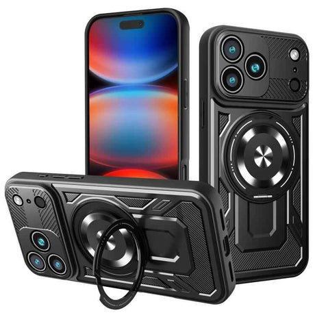 Armor Rotating Holder MagSafe Phone Case