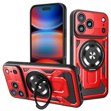 Armor Rotating Holder MagSafe Phone Case