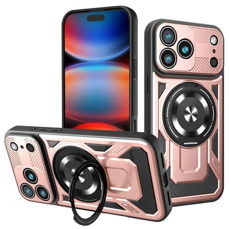 Armor Rotating Holder MagSafe Phone Case