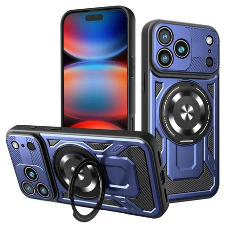 Armor Rotating Holder MagSafe Phone Case