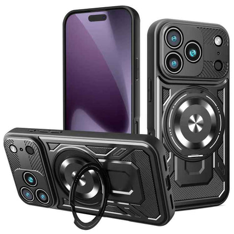 Armor Rotating Holder MagSafe Phone Case