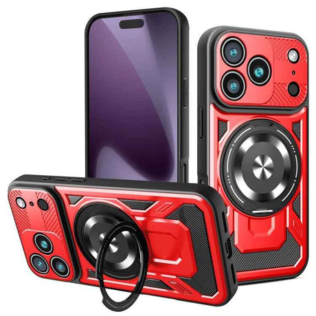 Armor Rotating Holder MagSafe Phone Case