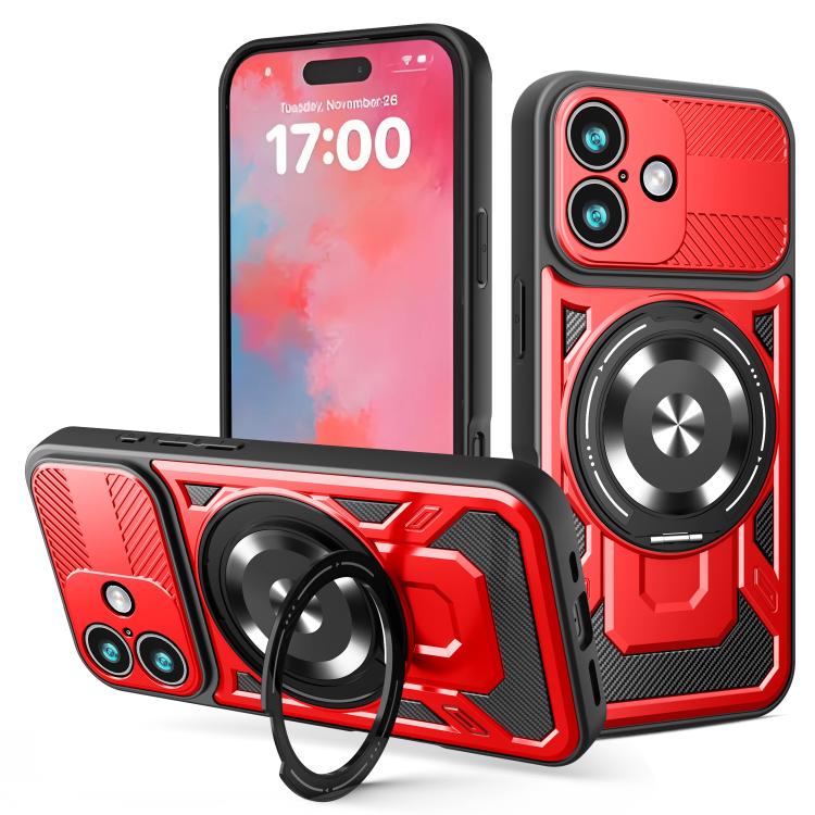 Armor Rotating Holder MagSafe Phone Case