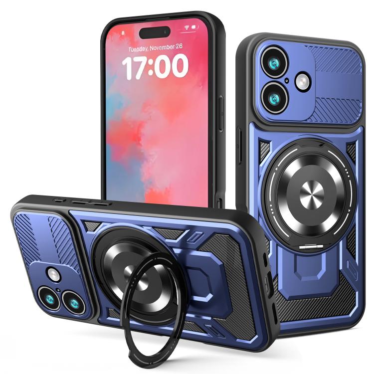 Armor Rotating Holder MagSafe Phone Case