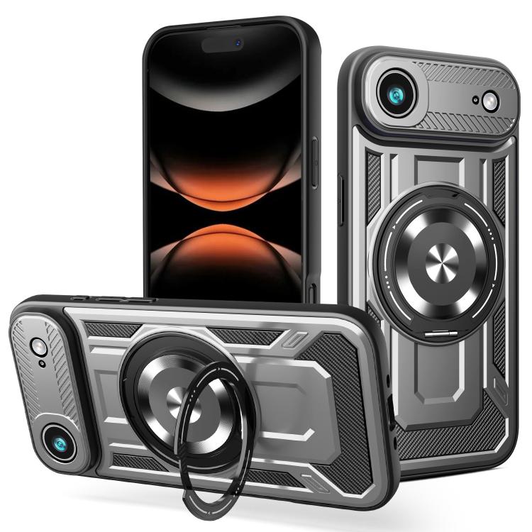 Armor Rotating Holder MagSafe Phone Case