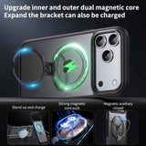 Double Ring MagSafe Magnetic Holder Phone Case