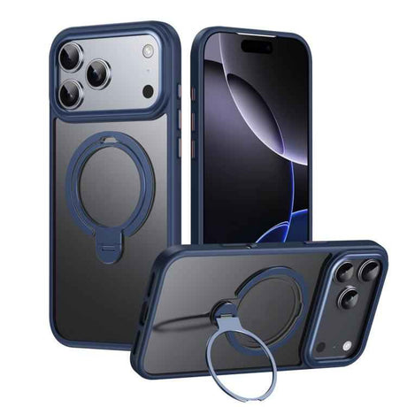 Double Ring MagSafe Magnetic Holder Phone Case